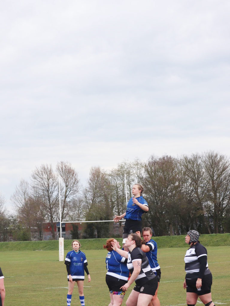 amelia darby playing rugby at trent college